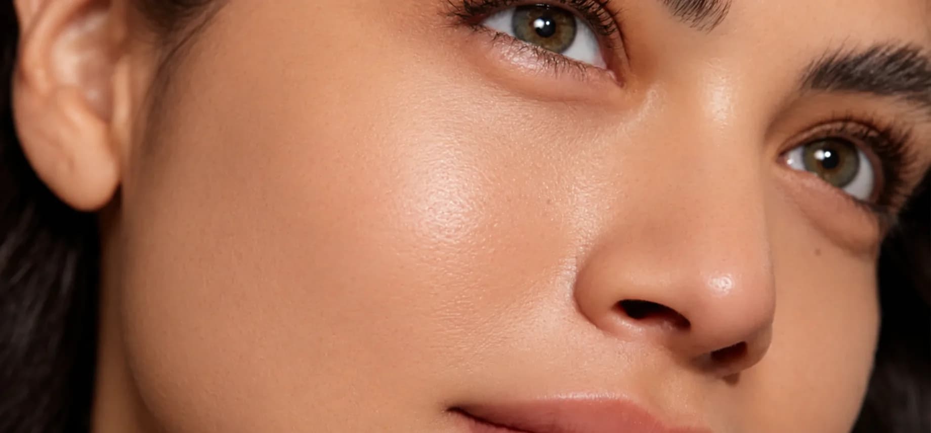 After skincare application result