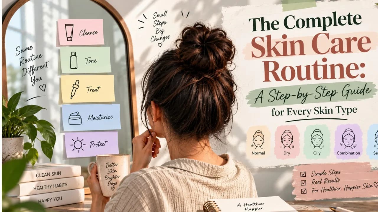 The Complete Skin Care Routine: A Step-by-Step Guide for Every Skin Type
