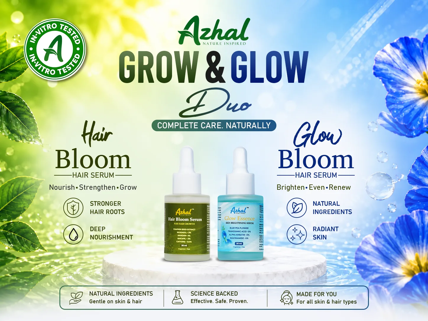 Glow & Grow Duo Combo