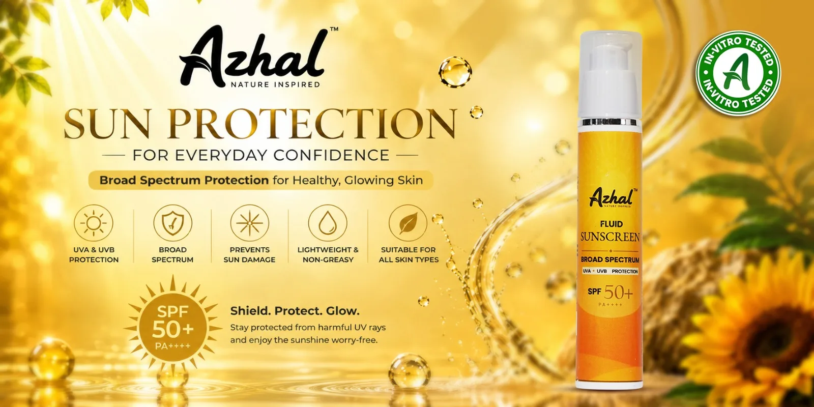 Fluid Sunscreen lifestyle